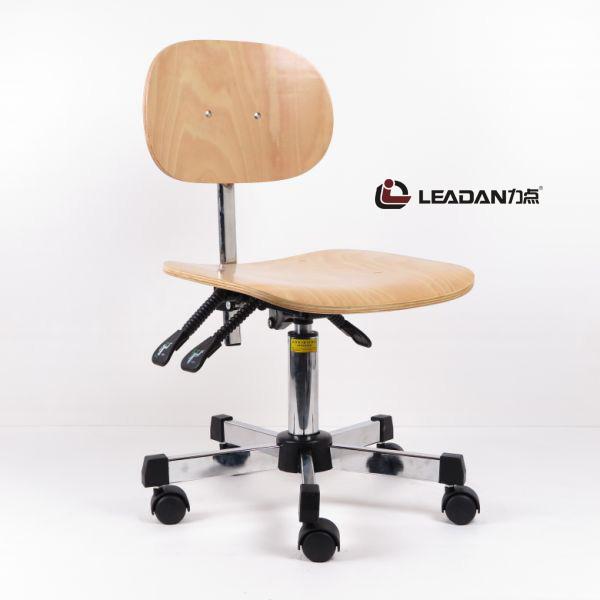 Luz - cadeira Dissipative estática da madeira compensada amarela com 3 ajustes das funções