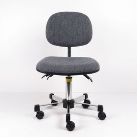 China 3 ou 2 cadeiras ergonômicas do ESD da tela cinzenta do ajuste de níveis que levantam a cadeira com rodízios fábrica