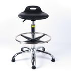 Cadeiras ajustáveis da sala de limpeza do ESD do giro da altura hidráulica com poliuretano antiestático Seat fornecedor