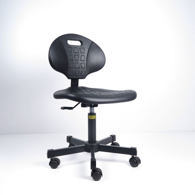 Superfície ergonômica dos deslizes do cogumelo da cadeira estática preta do escritório da espuma de poliuretano