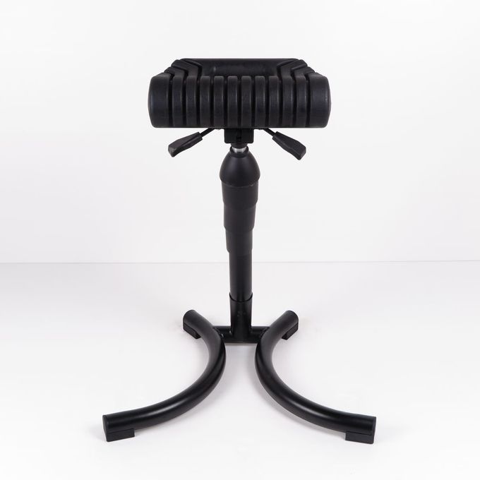 Cadeiras de levantamento ajustáveis do tamborete livre preto do suporte de Seat da estática da espuma do plutônio