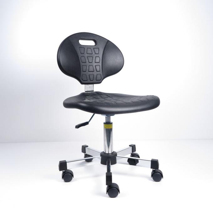 Superfície ergonômica dos deslizes do cogumelo da cadeira estática preta do escritório da espuma de poliuretano