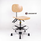 Luz - cadeira Dissipative estática da madeira compensada amarela com 3 ajustes das funções fornecedor