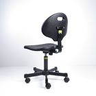 Superfície ergonômica dos deslizes do cogumelo da cadeira estática preta do escritório da espuma de poliuretano fornecedor