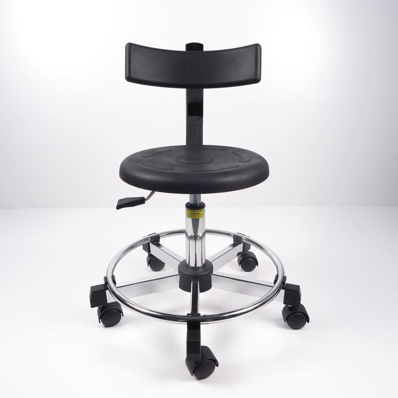 As cadeiras ergonômicas industriais do ESD salvar o espaço com maneira dos ajustes do anel 2 do pé fornecedor